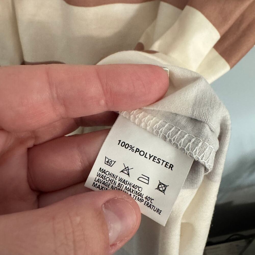 Unbranded Striped Leopard Print Short Sleeve Top Women's Size XL Animal Cheetah - Picture 5 of 6